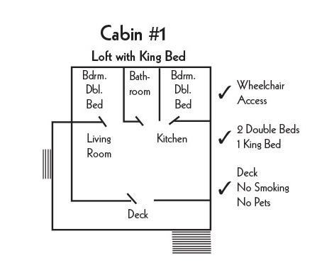 Lake Cabin Layout