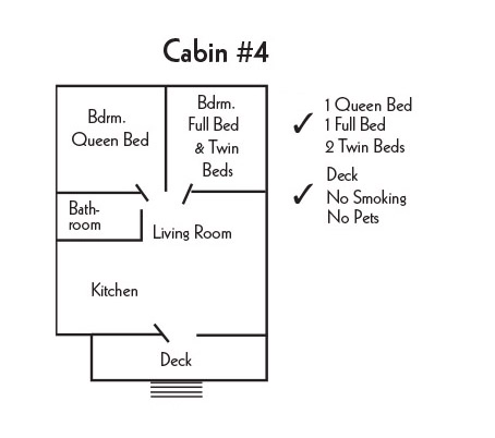 Lake Cabin Layout